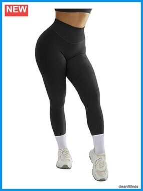 Seamless Butt Lifting Workout Leggings High Waist Yoga Pants Compression